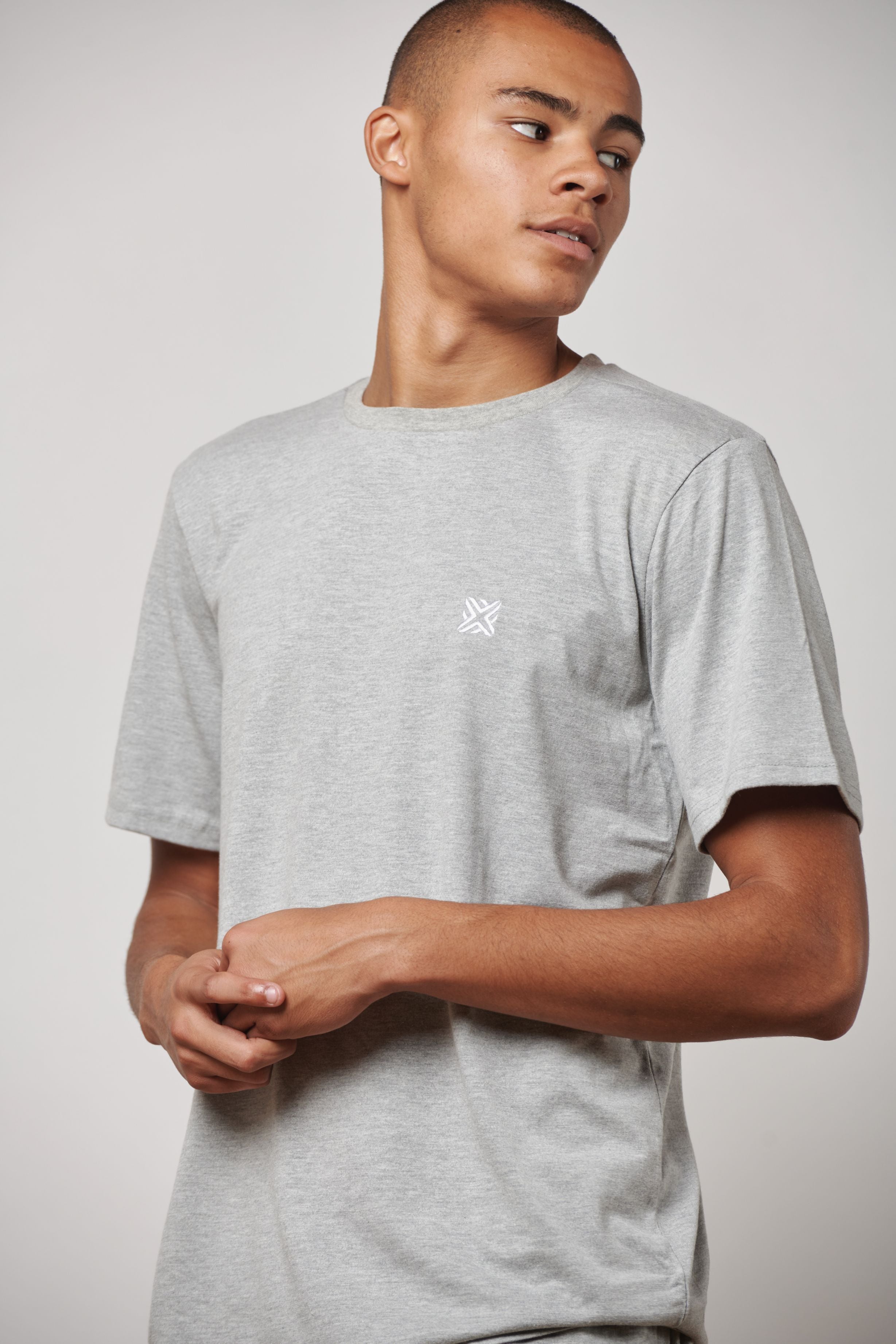 Emilio Regular T-Shirt Grey Marl