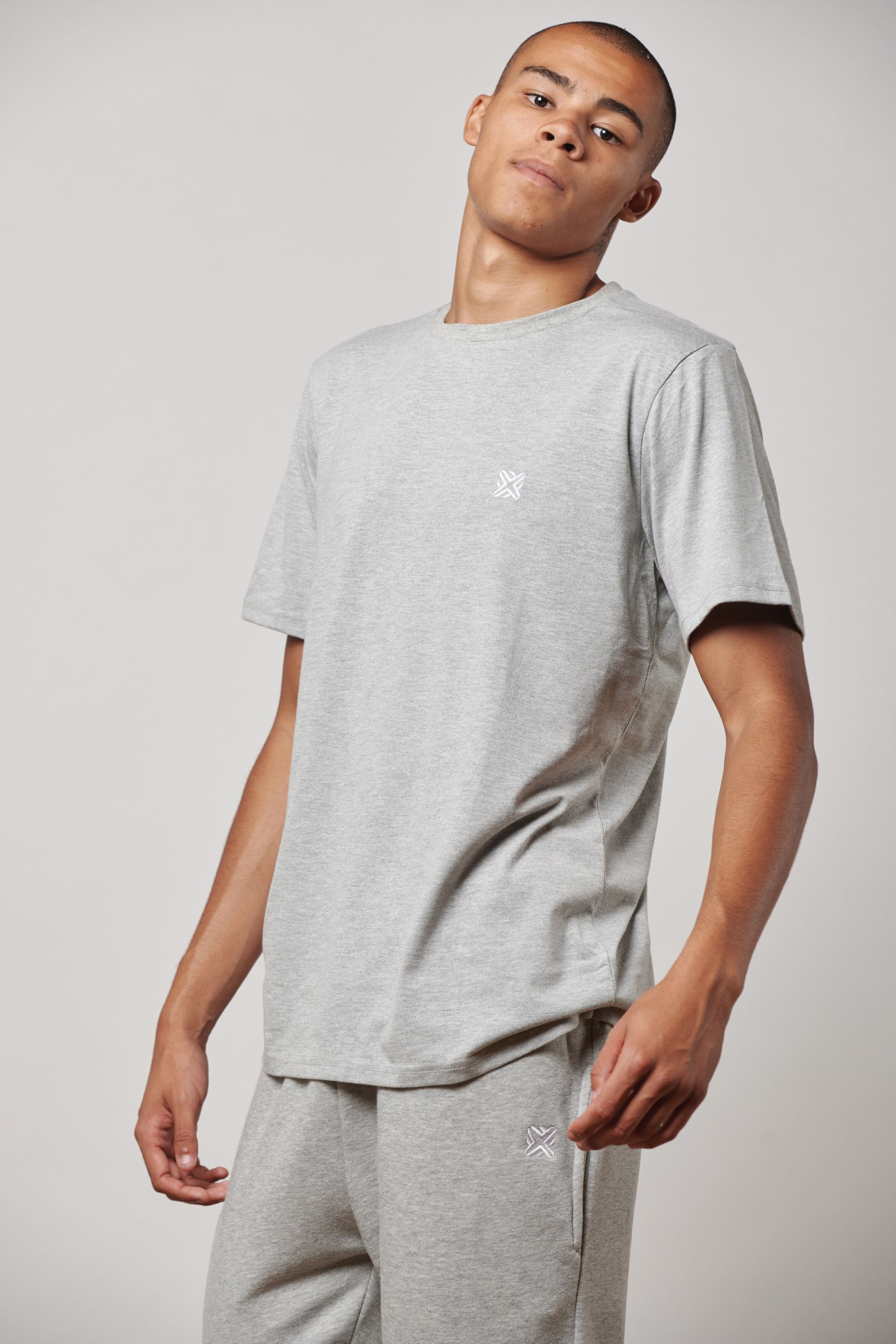 Emilio Regular T-Shirt Grey Marl
