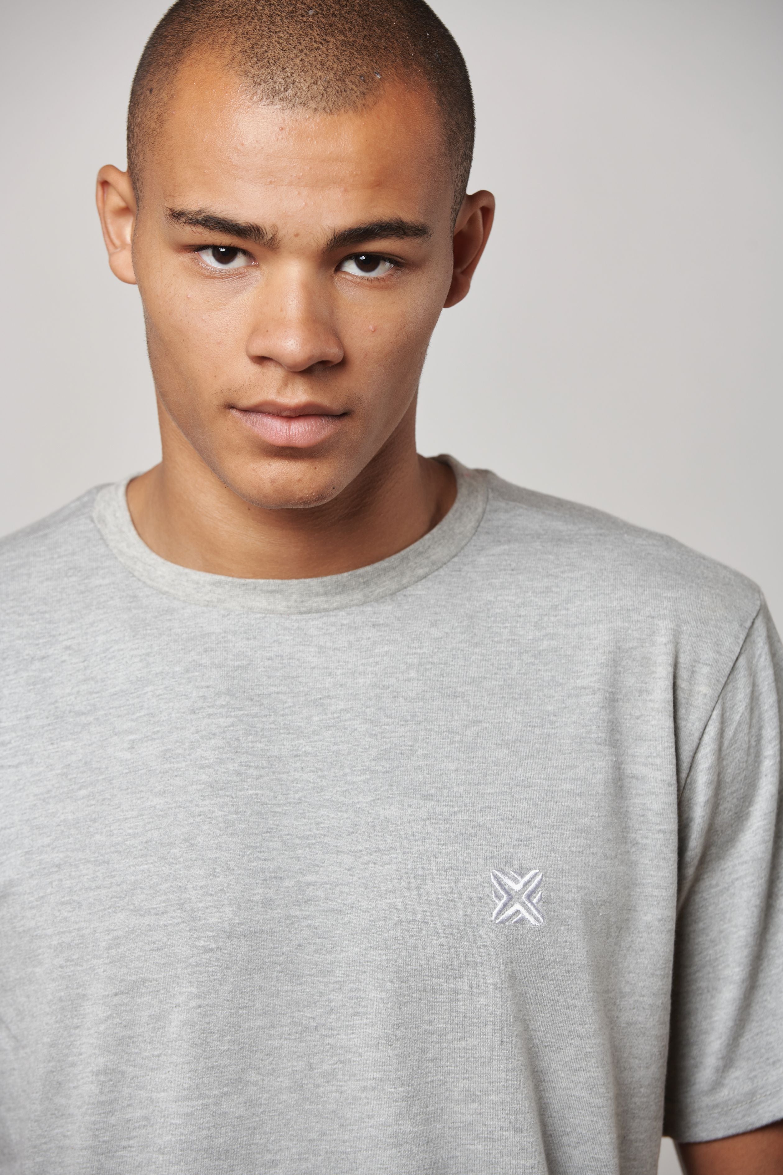 Emilio Regular T-Shirt Grey Marl