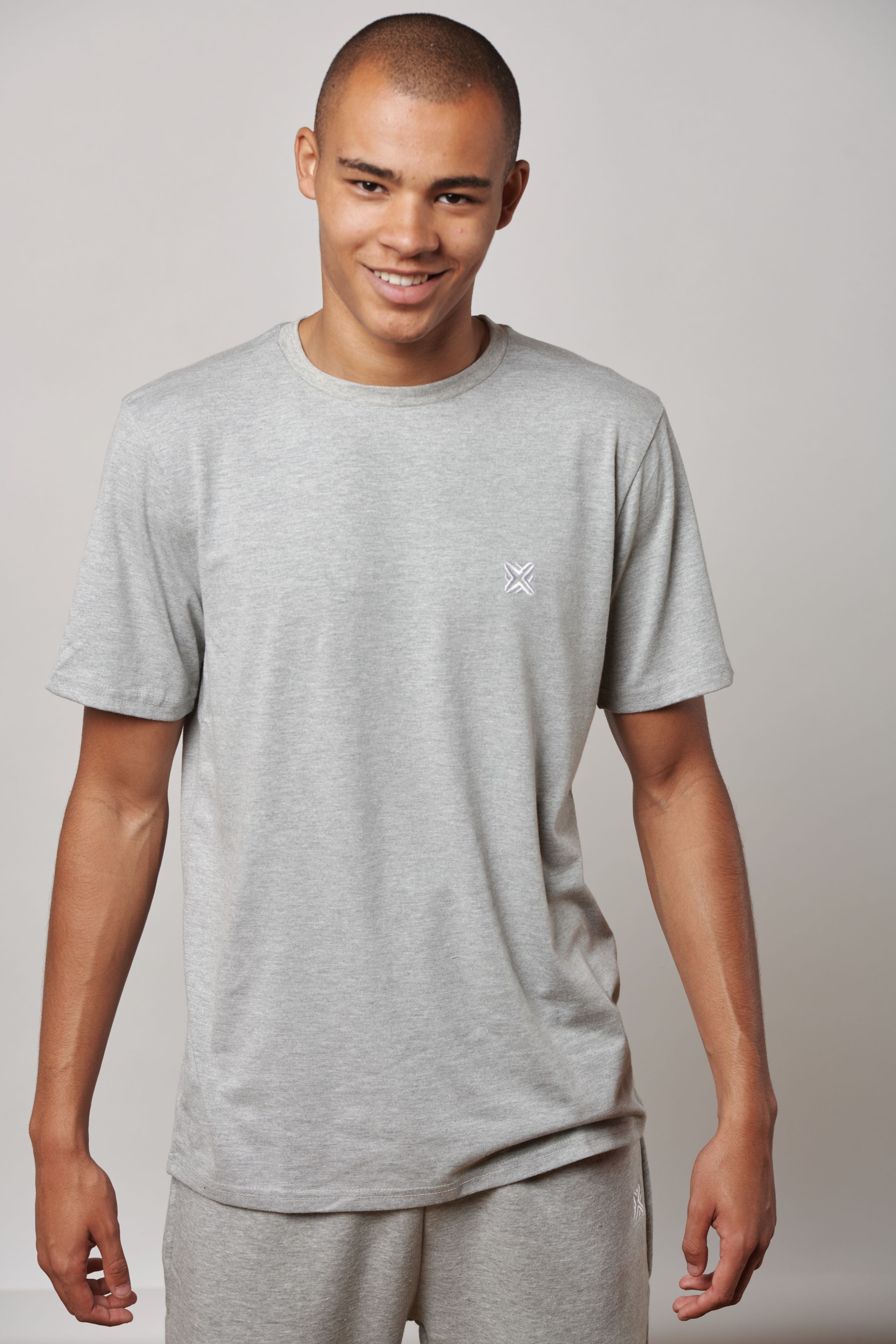 Emilio Regular T-Shirt Grey Marl