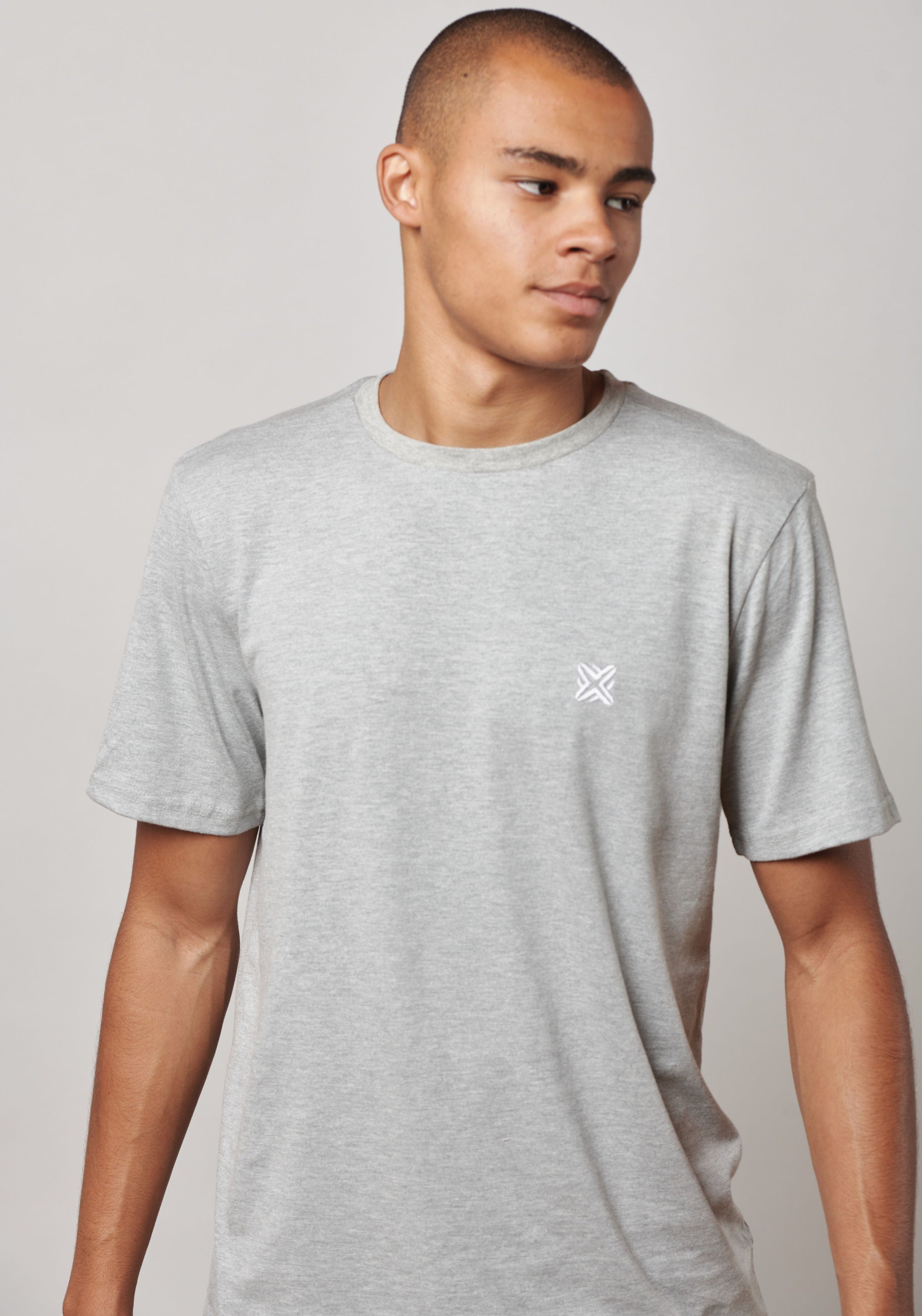 Emilio Regular T-Shirt Grey Marl