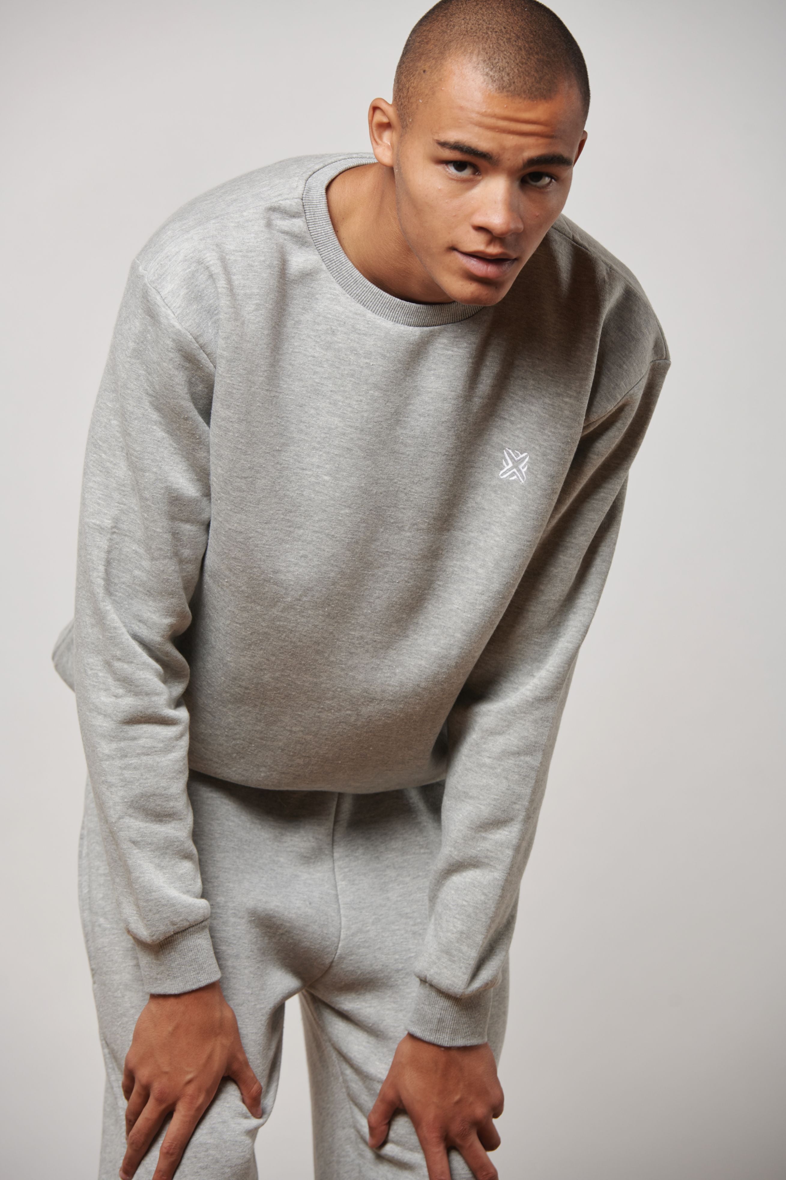 Virgil Regular Sweat Grey Marl