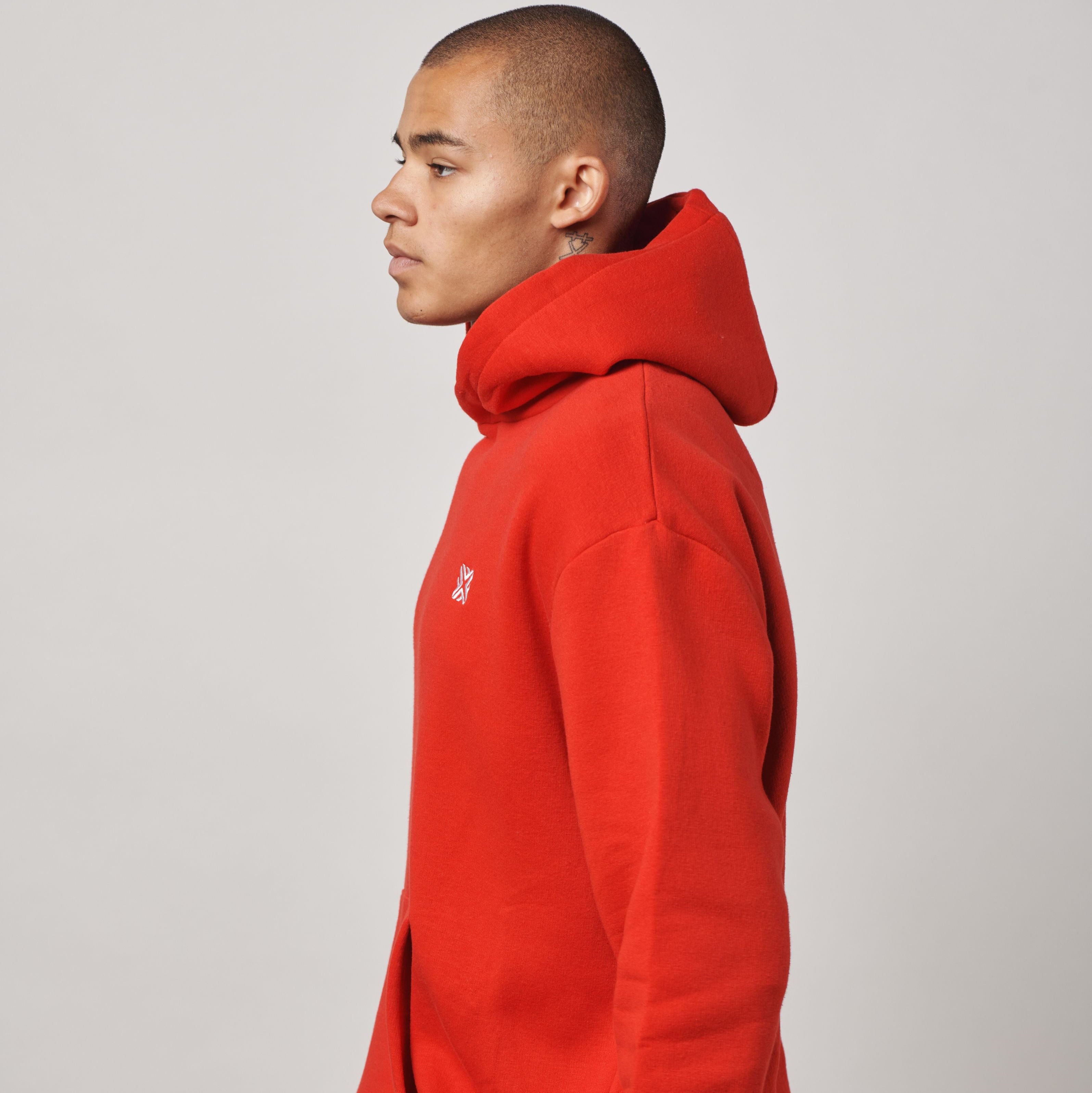 Vito Regular Over Head Hood Red