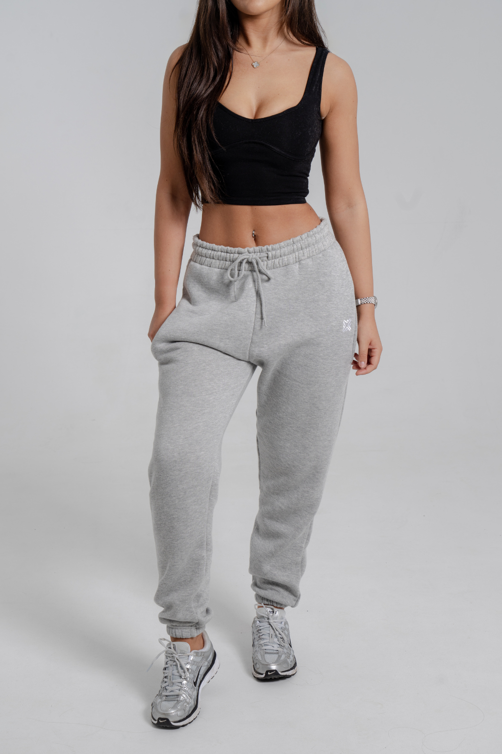 Salvatore Regular Joggers (W) Grey Marl