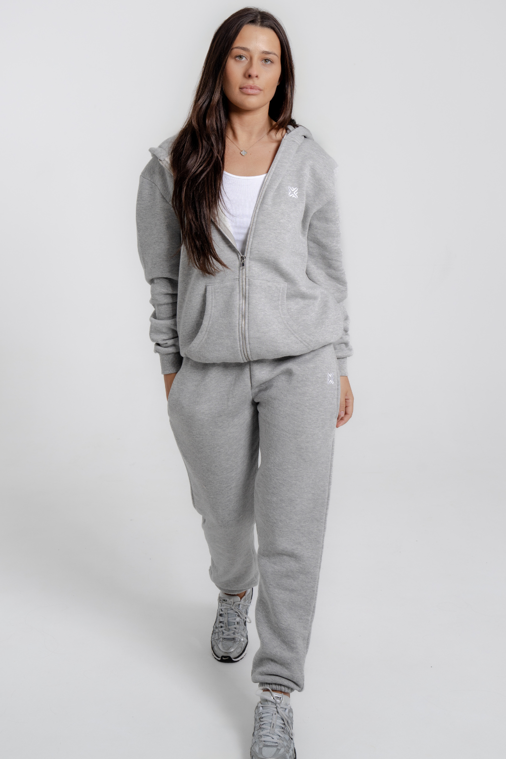 Salvatore Regular Joggers (W) Grey Marl